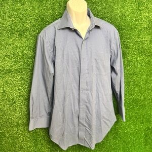 Men's Blue Checkered Shirt lauren ralph lauren